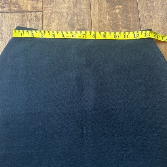 NWT Milano Knitted Stretch Skirt Jet Black Size M - Picture 5 of 7